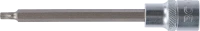 Behajtófej | Hossz 140 mm | 12,5 mm (1/2") | T-profil (Torx) T27