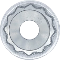Dugókulcs, tizenkétszögletű, mély | 12,5 mm (1/2") | 27 mm