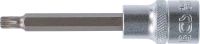 Behajtófej | Hossz 100 mm | 12,5 mm (1/2") | T-profil (Torx) T15