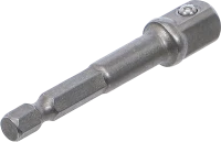 Adapter fúrógépekhez | külső hatszögletű hajtás 6,3 mm (1/4") / külső négyszögletű hajtószár 10 mm (3/8")