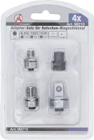 Adapter készlet racsnis csillagkulcshoz | 4 darabos