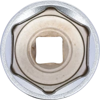 Dugókulcs, hatszögletű, mély | 12,5 mm (1/2") | 38 mm