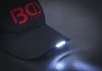 BGS baseball sapka | LED-es lámpával