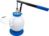 Hajtóműolaj-betöltő készülék kézi pumpával | 8 adapterrel | 7 l