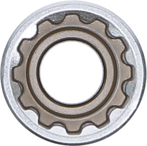 Steckschlüssel-Einsatz Gear Lock, tief | Antrieb Innenvierkant 12,5 mm (1/2") | SW 18 mm 