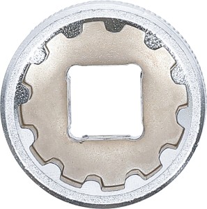 Steckschlüssel-Einsatz Gear Lock | Antrieb Innenvierkant 10 mm (3/8") | SW 19 mm 