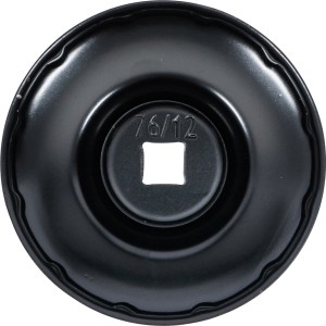 Ölfilterschlüssel | Zwölfkant | Ø 76 mm | für Fiat, Mercedes-Benz, Renault 