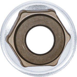 Steckschlüssel-Einsatz Sechskant, tief | Antrieb Innenvierkant 12,5 mm (1/2") | SW 23 mm 