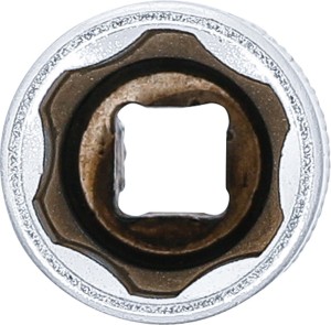 Steckschlüssel-Einsatz Super Lock, tief | Antrieb Innenvierkant 6,3 mm (1/4") | SW 14 mm 