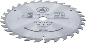Hartmetall-Kreissägeblatt | Ø 300 x 30 x 3,2 mm | 30 Zähne 