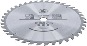 Hartmetall-Kreissägeblatt | Ø 350 x 30 x 3,4 mm | 40 Zähne 