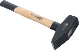 Schlosserhammer | Hickory-Stiel | DIN 1041 | 2000 g 