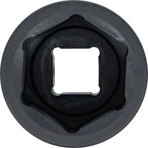 Kraft-Steckschlüssel-Einsatz Sechskant | Antrieb Innenvierkant 25 mm (1") | SW 55 mm 