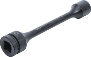 Torsions-Kraft-Steckschlüssel-Einsatz Sechskant | Antrieb Innenvierkant 25 mm (1") | SW 27 mm | 350 Nm 