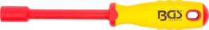 VDE-Steckschlüssel-Schraubendreher | Sechskant | SW 10 mm | Klingenlänge 125 mm 