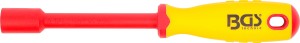 VDE-Steckschlüssel-Schraubendreher | Sechskant | SW 12 mm | Klingenlänge 125 mm 