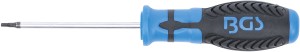 Schraubendreher | T-Profil (für Torx) mit Bohrung T8 | Klingenlänge 80 mm 