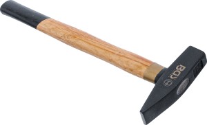 Schlosserhammer | Holz-Stiel | DIN 1041 | 400 g 