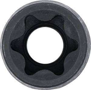 Kraft-Steckschlüssel-Einsatz E-Profil | Antrieb Innenvierkant 12,5 mm (1/2") | SW E24 