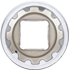 Steckschlüssel-Einsatz Gear Lock | Antrieb Innenvierkant 12,5 mm (1/2") | SW 22 mm 