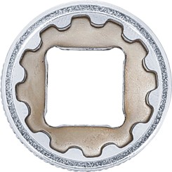 Steckschlüssel-Einsatz Gear Lock | Antrieb Innenvierkant 10 mm (3/8") | SW 15 mm 
