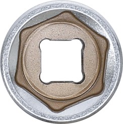 Dopsleutel zeskant diep | 6,3 mm (1/4") | 14 mm 