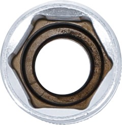 Llave de vaso hexagonal, larga | entrada 12,5 mm (1/2") | 19 mm 
