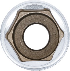 Socket, Hexagon, deep | 12.5 mm (1/2") Drive | 23 mm 