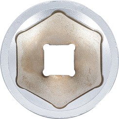 Steckschlüssel-Einsatz Sechskant | Antrieb Innenvierkant 10 mm (3/8") | SW 27 mm 