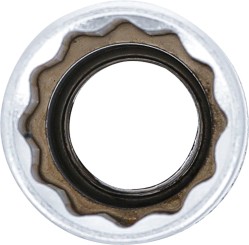 Umetak za utični ključ dvanaestougaoni, duboki | 12,5 mm (1/2") | 16 mm 