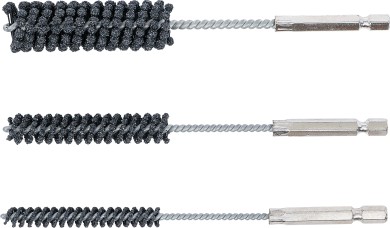 Honing Tool Set | flexible | 6.3 mm (1/4") Drive | Grit 60 / 80 | 8 - 12 - 20 mm | 3 pcs. 