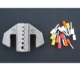 Crimping Jaws for insulated small cord-end Terminals | for BGS 1410, 1411, 1412 