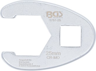 Plochý otevřený klíč | 12,5 mm (1/2") | 25 mm 