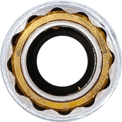 Zündkerzen-Einsatz mit Magnet, Zwölfkant, lang | Antrieb Innenvierkant 10 mm (3/8") | SW 14 mm 