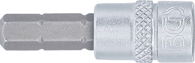 Bit-Einsatz | Antrieb Innenvierkant 6,3 mm (1/4") | Innensechskant 6 mm 