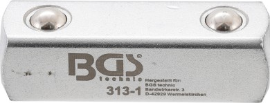 Fyrkantsfäste | 12,5 mm (1/2") | för BGS 312 