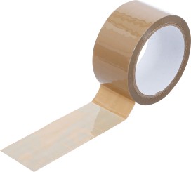 Packing Tape Roll | brown | 50 mm x 50 m 