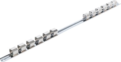 Socket Rail with 12 Clips | 20 mm (3/4") 