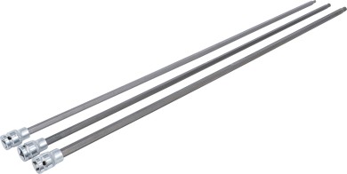 Serie di chiavi a bussola | lunghezza 800 mm | 12,5 mm (1/2") | poligonale interno (per XZN) | per VAG | 3 pz. 