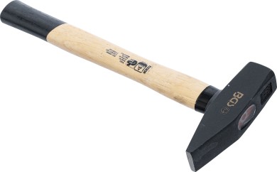 Schlosserhammer | Hickory-Stiel | DIN 1041 | 800 g 