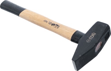 Smedehammer | Hickory-skaft | DIN 1041 | 2000 g 