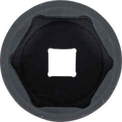 Encaixe para chave de caixa de impacto sextavado | Entrada de quadrado interno de 12,5 mm (1/2") | 41 mm 