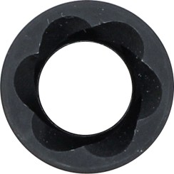 Spiral-Profil-Steckschlüssel-Einsatz / Schraubenausdreher | Antrieb Innenvierkant 10 mm (3/8") | SW 12 mm 