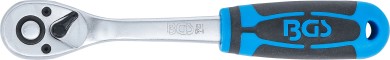 Prebaciv ustavljački ključ | fino ozubljen | vanjski četverokut 10 mm (3/8") 