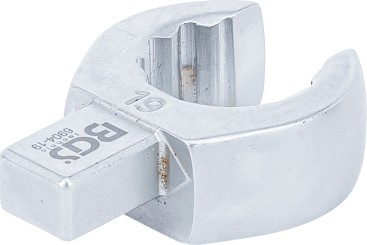 Indstiksringnøgle | åben | 18 mm | holder 9 x 12 mm 