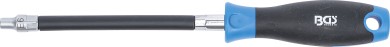 Cacciavite flessibile con impugnatura girevole | profilo a E E6 | Lunghezza lama 150 mm 