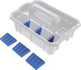 Divisórias para caixa de ferramentas | plástico | 6 peças 