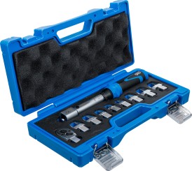 Conjunto de chaves dinamométricas | para ferramentas de encaixe de 9 x 12 mm | 6 - 30 Nm | 10 peças 