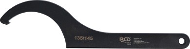 Hakenschlüssel mit Nase | 135 - 145 mm 