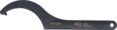 Hakenschlüssel mit Zapfen | 155 - 165 mm 